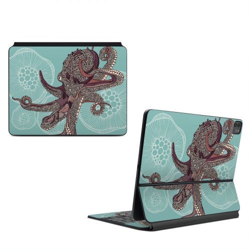 Octopus Bloom Magic Keyboard for iPad Series Skin