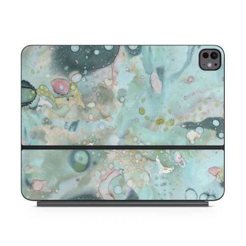 Organic In Blue Magic Keyboard for iPad Series Skin