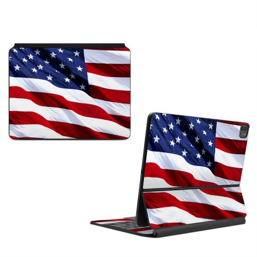 Patriotic Magic Keyboard for iPad Series Skin