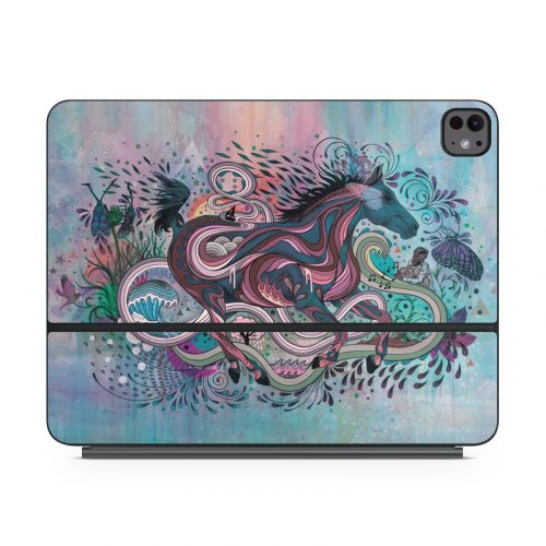 Poetry in Motion Magic Keyboard for iPad Series Skin