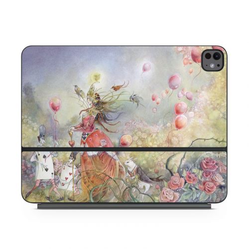 Queen of Hearts Magic Keyboard for iPad Series Skin