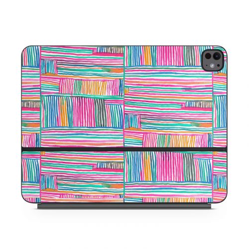Relaxing Stripes Magic Keyboard for iPad Series Skin