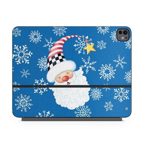 Santa Snowflake Magic Keyboard for iPad Series Skin