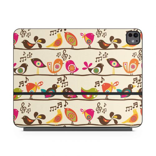 Singing Birds Magic Keyboard for iPad Series Skin