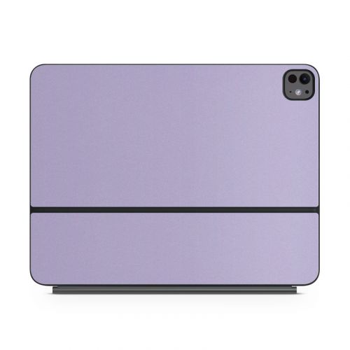 Solid State Lavender Magic Keyboard for iPad Series Skin