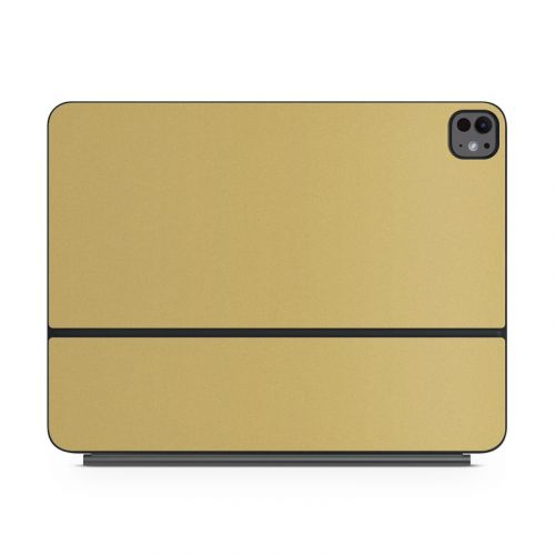 Solid State Mustard Magic Keyboard for iPad Series Skin
