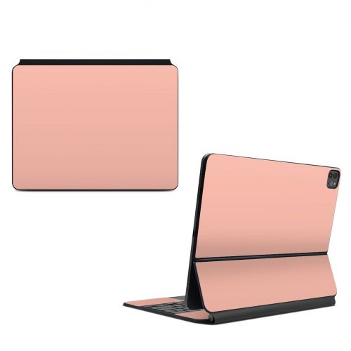 Solid State Peach Magic Keyboard for iPad Series Skin