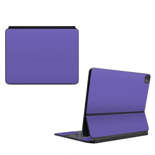 Solid State Purple Magic Keyboard for iPad Series Skin
