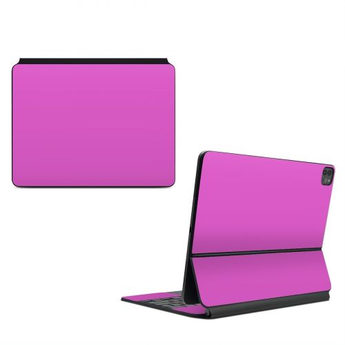 Solid State Vibrant Pink Magic Keyboard for iPad Series Skin