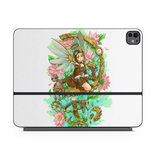 Steampunk Angel Magic Keyboard for iPad Series Skin