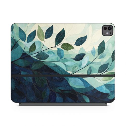 Teal and Indigo Magic Keyboard for iPad Series Skin