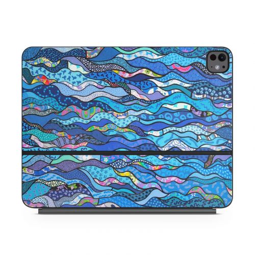 The Blues Magic Keyboard for iPad Series Skin