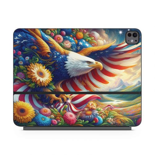 The Patriot Magic Keyboard for iPad Series Skin