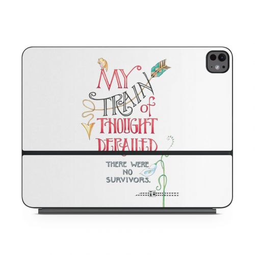 Train Derailed Magic Keyboard for iPad Series Skin