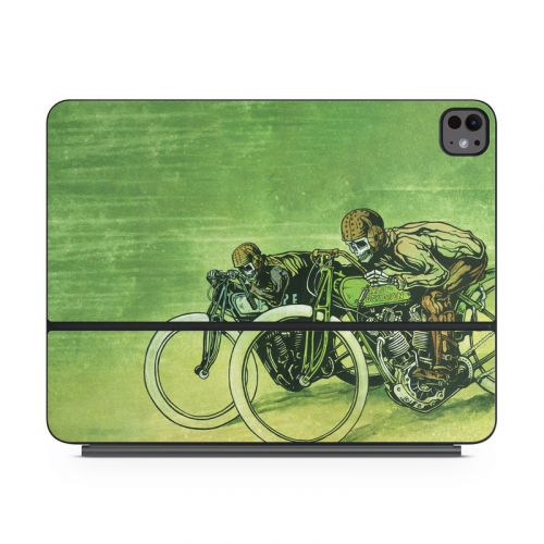 Board Track Racers Magic Keyboard for iPad Series Skin