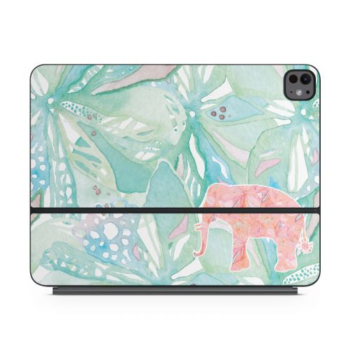 Tropical Elephant Magic Keyboard for iPad Series Skin