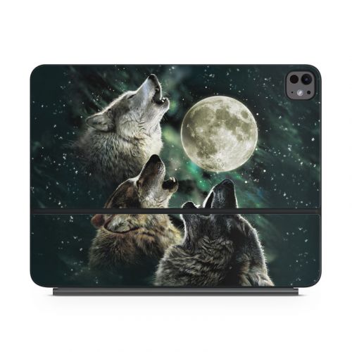 Three Wolf Moon Magic Keyboard for iPad Series Skin