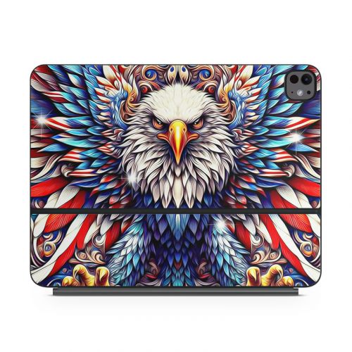 Wings of Freedom Magic Keyboard for iPad Series Skin