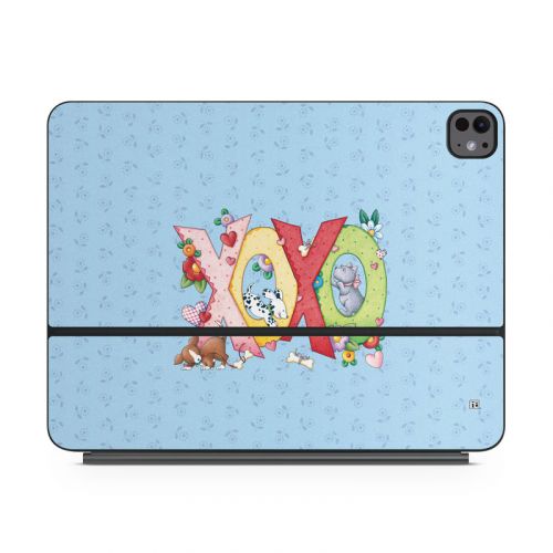 XOXO Puppies Magic Keyboard for iPad Series Skin
