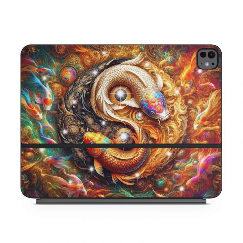 Yin Yang Koi Magic Keyboard for iPad Series Skin
