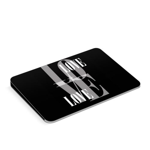 Black Love Apple Magic Trackpad Skin