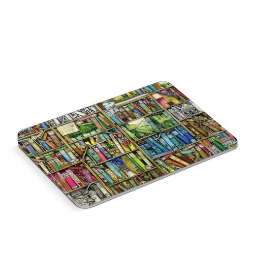 Bookshelf Apple Magic Trackpad Skin
