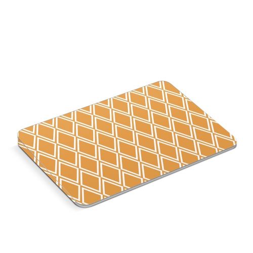 Orange Checks Apple Magic Trackpad Skin