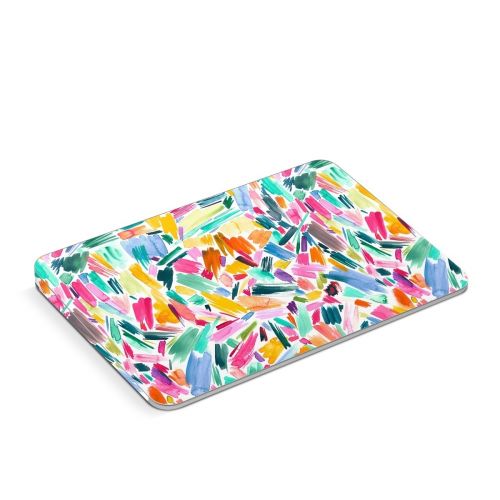 Watercolor Colorful Brushstrokes Apple Magic Trackpad Skin
