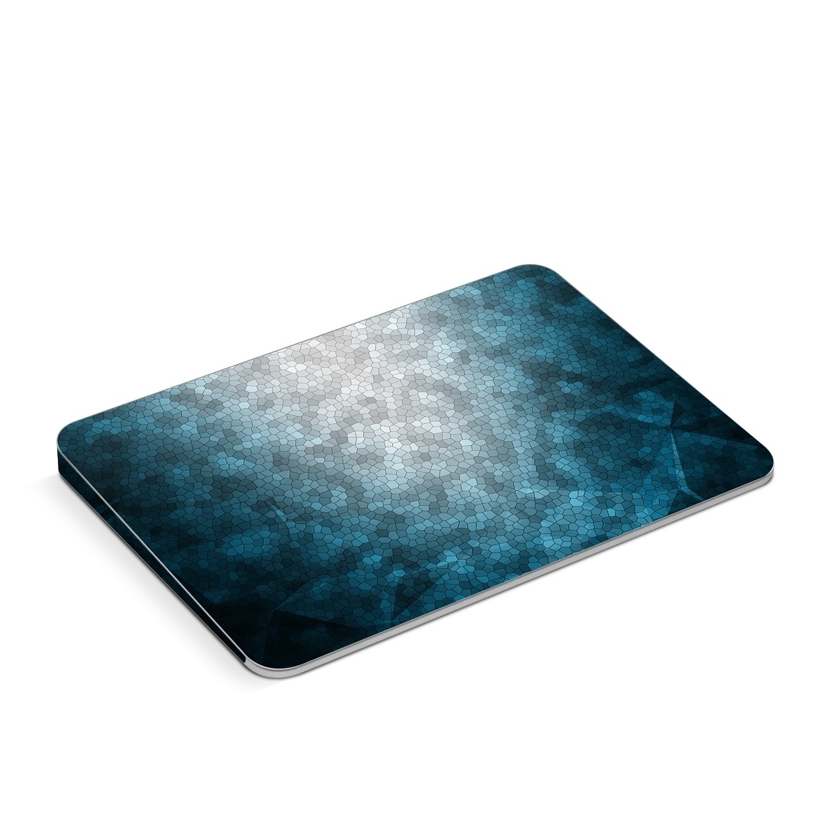 Apple Magic Trackpad Skin design of Blue, Aqua, Turquoise, Green, Water, Teal, Sky, Azure, Pattern, Atmosphere, with blue, white, gray colors