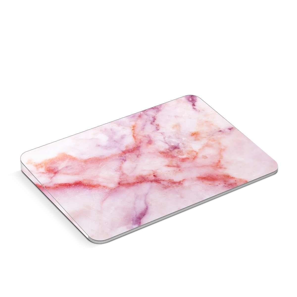 Apple Magic Trackpad Skin design of Pink, Skin, Flesh, Textile, Fur, with pink, red, white, purple, orange colors