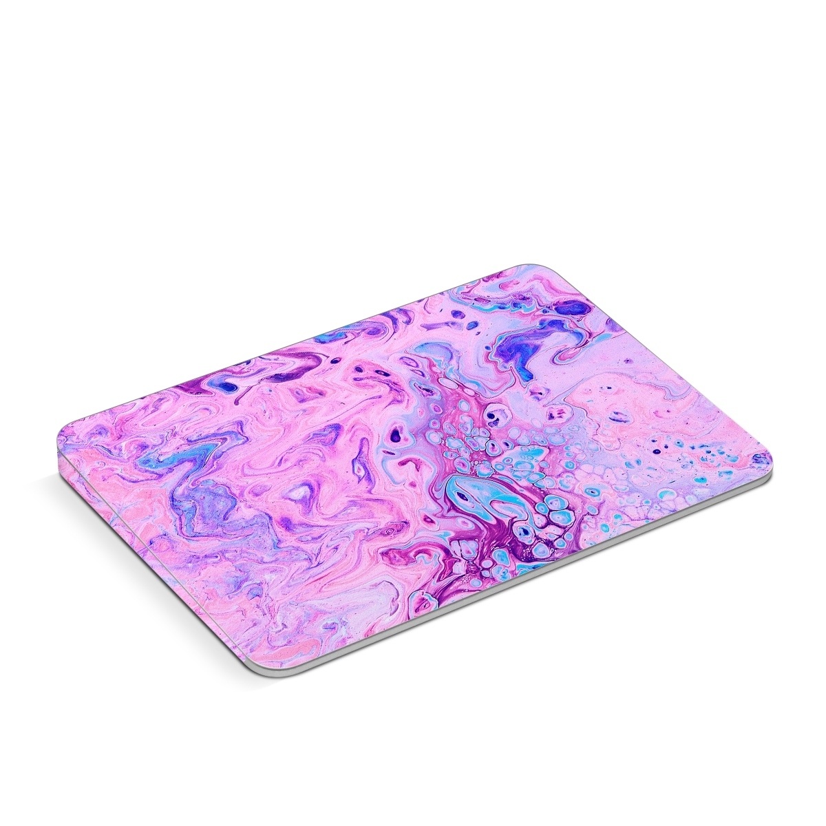 Apple Magic Trackpad Skin design of Purple, Violet, Lilac, Art, Pattern, Modern art, Painting, Visual arts, Acrylic paint, Magenta, with pink, purple, blue colors