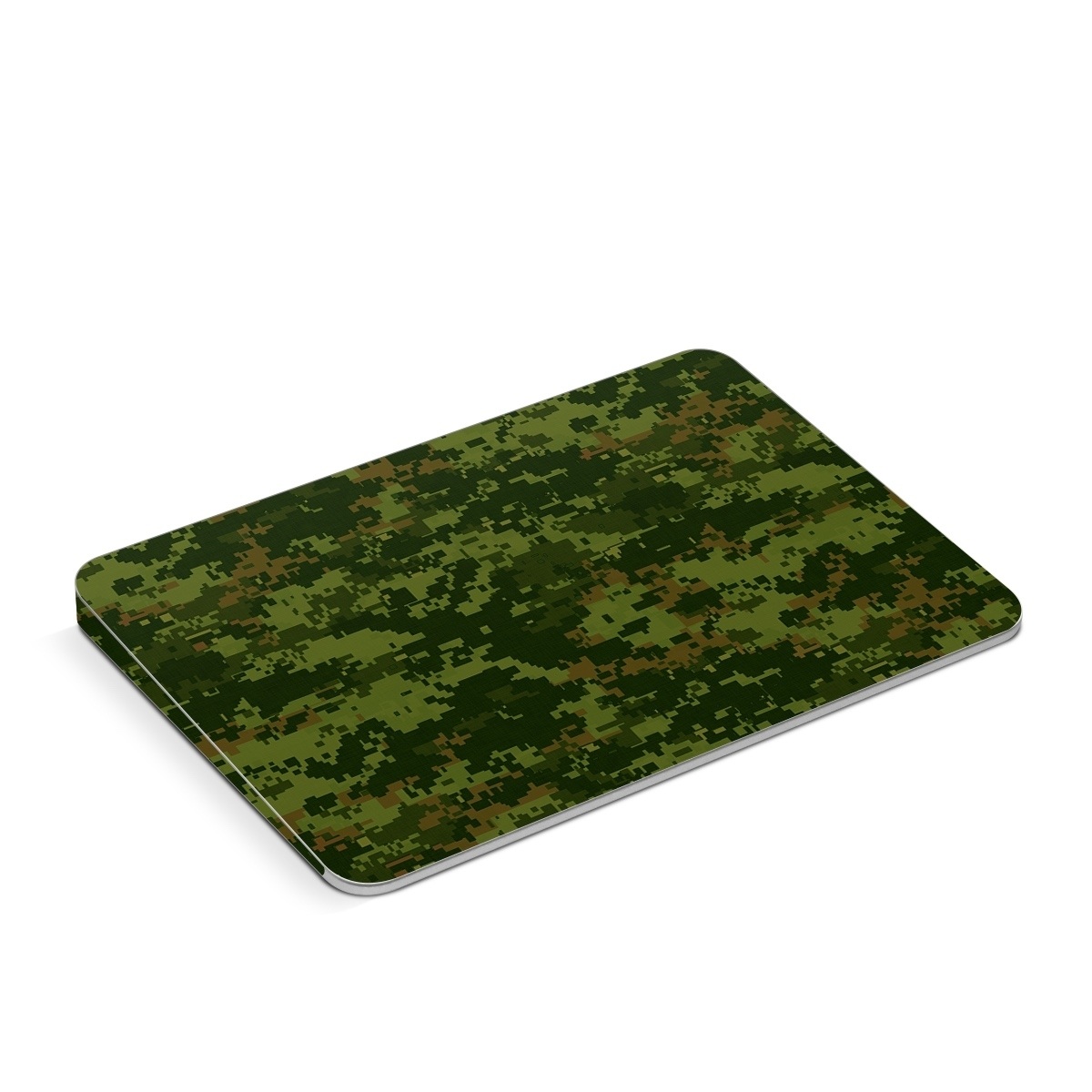 Apple Magic Trackpad Skin design of Military camouflage, Green, Pattern, Uniform, Camouflage, Clothing, Design, Leaf, Plant, with green, brown colors