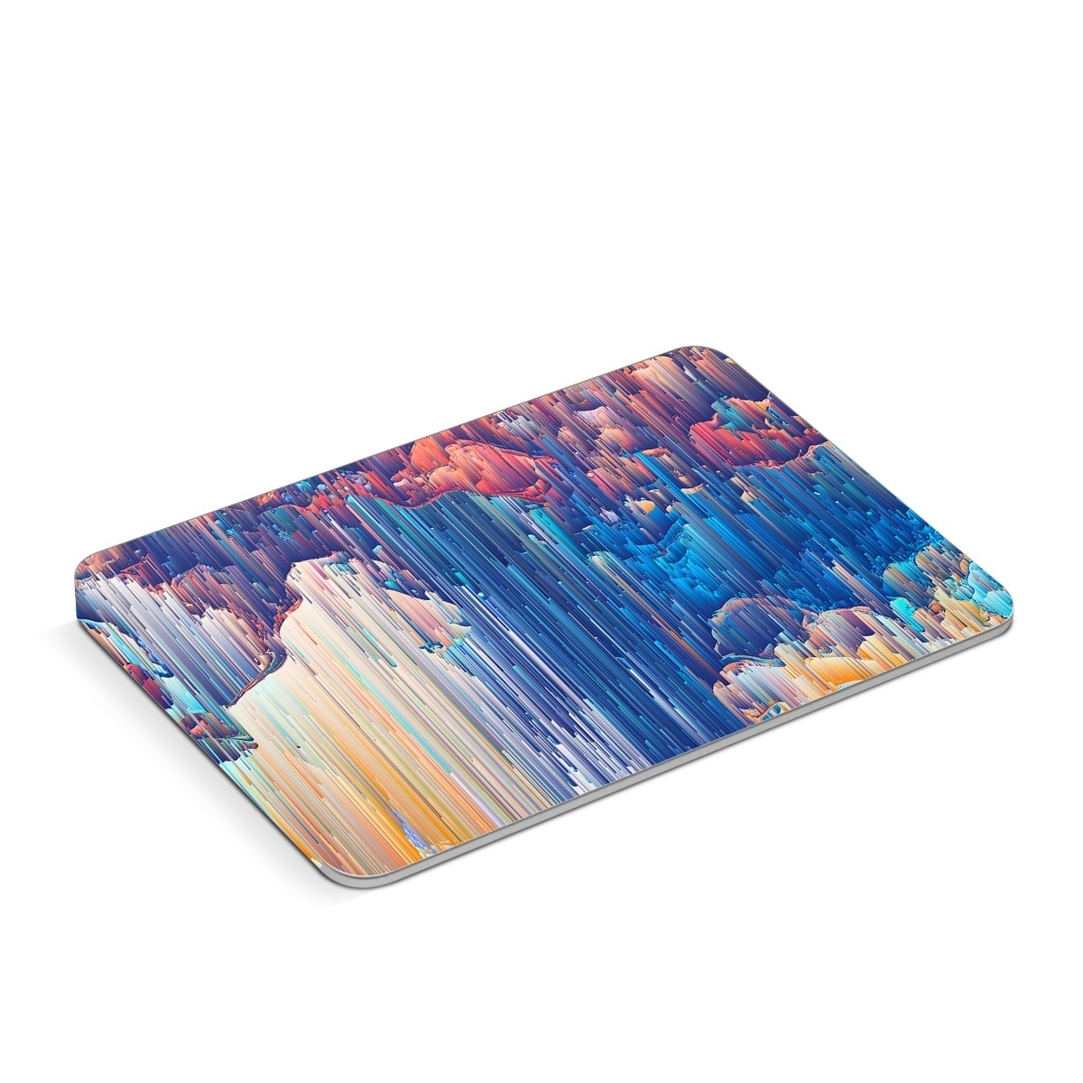 Apple Magic Trackpad Skin design of Blue, Turquoise, Formation, Sky, Design, City, Geology, Photography, Stock photography, Landscape, with blue, yellow, orange, red, pink colors