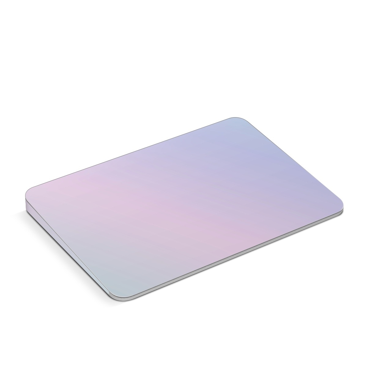 Apple Magic Trackpad Skin design of White, Blue, Daytime, Sky, Atmospheric phenomenon, Atmosphere, Calm, Line, Haze, Fog, with pink, purple, blue colors