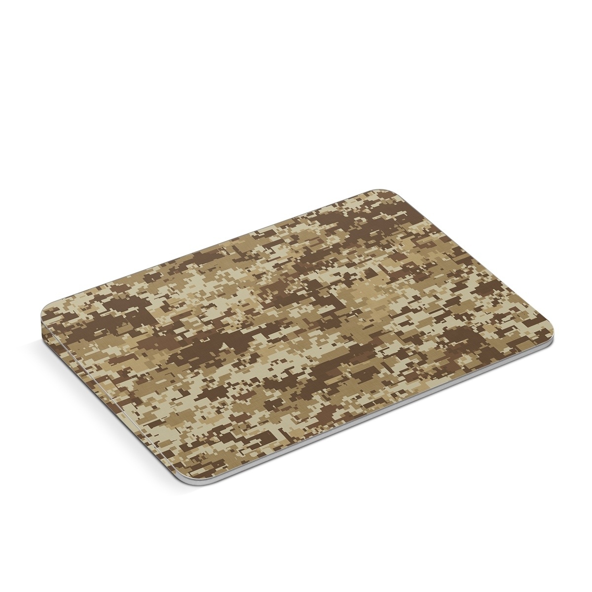 Apple Magic Trackpad Skin design of Military camouflage, Brown, Pattern, Camouflage, Wall, Beige, Design, Textile, Uniform, Flooring, with brown colors