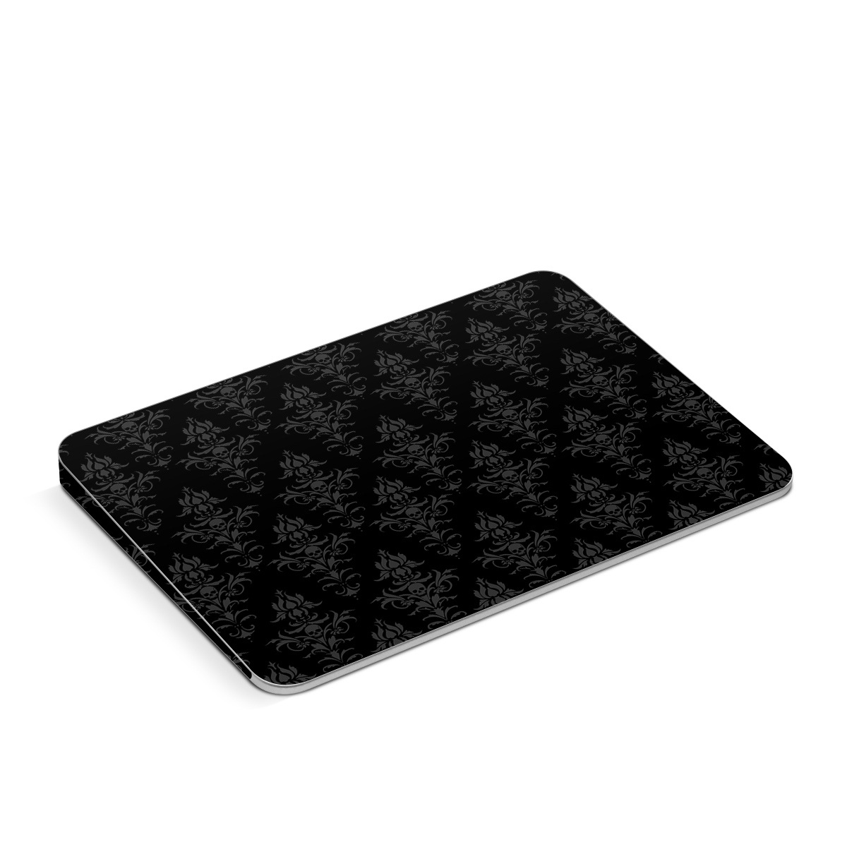 Apple Magic Trackpad Skin design of Black, Pattern, Design, Monochrome, Black-and-white, Darkness, Monochrome photography, Symmetry, with black, gray colors