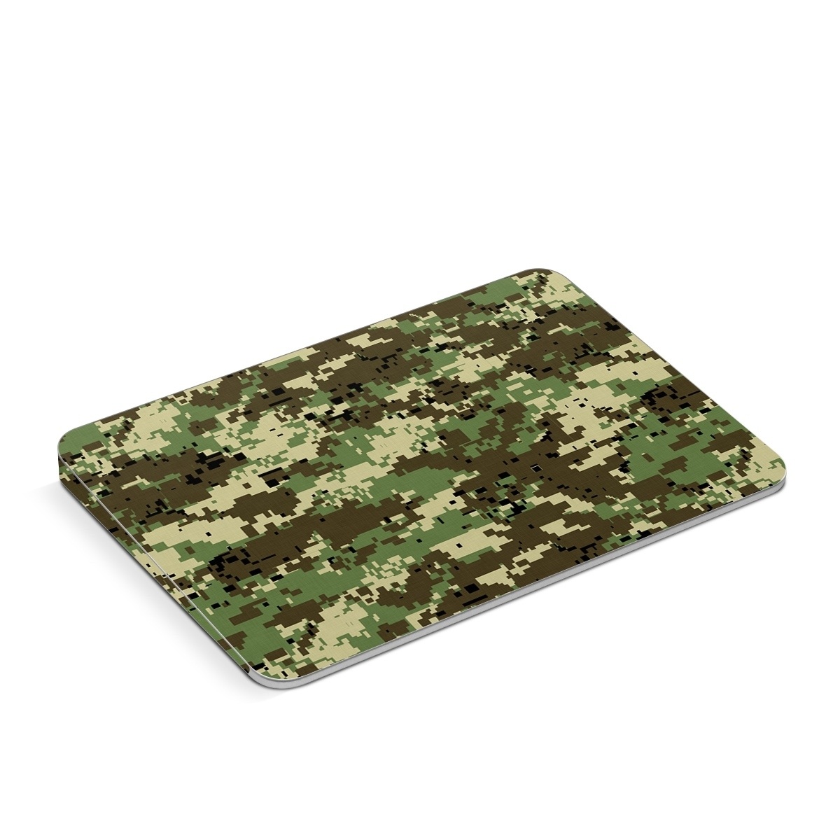 Apple Magic Trackpad Skin design of Military camouflage, Pattern, Camouflage, Green, Uniform, Clothing, Design, Military uniform, with black, gray, green colors