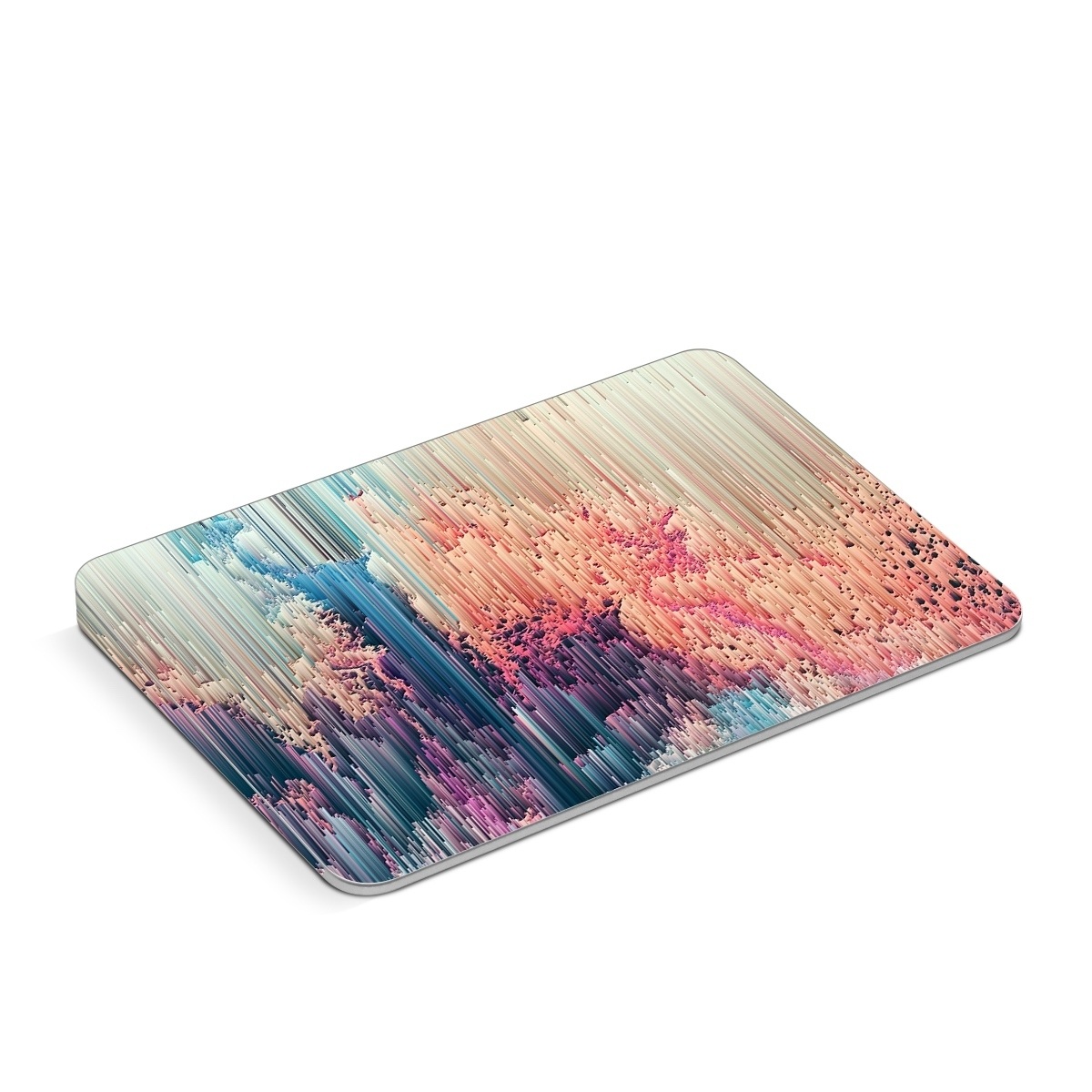 Apple Magic Trackpad Skin design of Blue, Pink, Sky, Turquoise, Design, Rock, Textile, Photography, Cloud, Winter, with white, blue, purple, pink, red colors