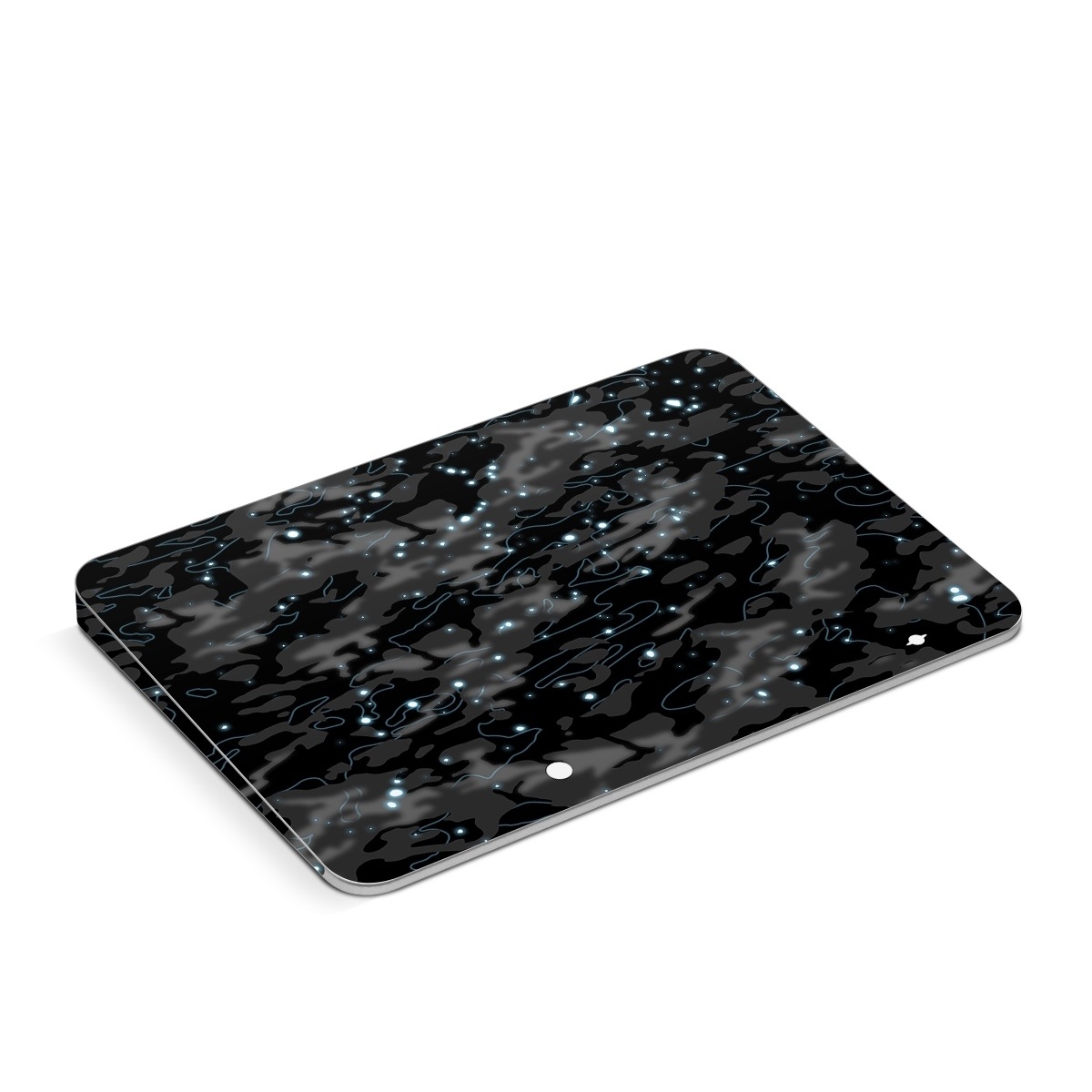 Apple Magic Trackpad Skin design of Black, Water, Space, Black-and-white, Granite, with blue, white, gray, blue colors