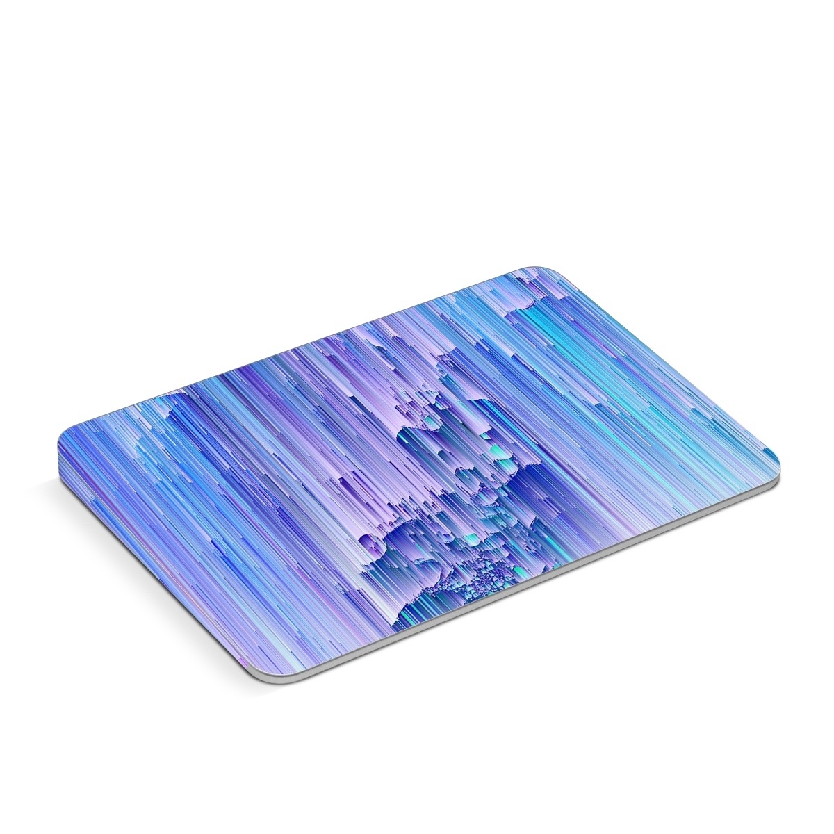 Apple Magic Trackpad Skin design of Blue, Purple, Lavender, Ice, with blue, purple colors