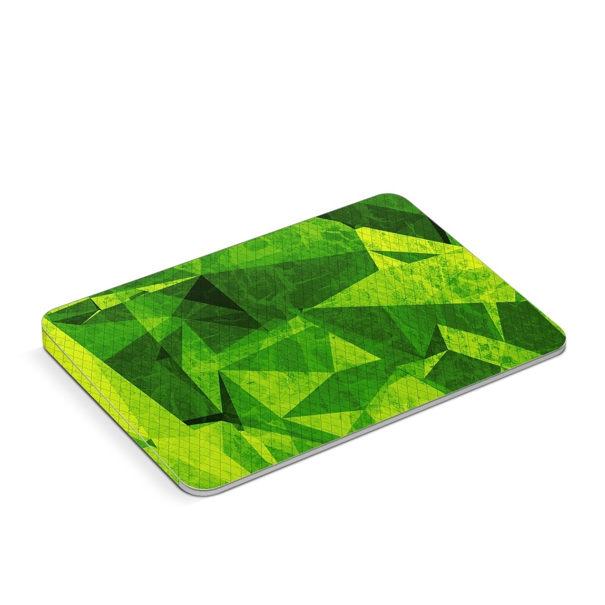 Apple Magic Trackpad Skin design of Green, Pattern, Leaf, Design, Illustration, with green colors