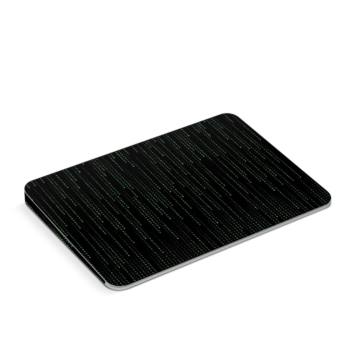 Apple Magic Trackpad 1 Skin design of Green, Black, Pattern, Symmetry with black colors