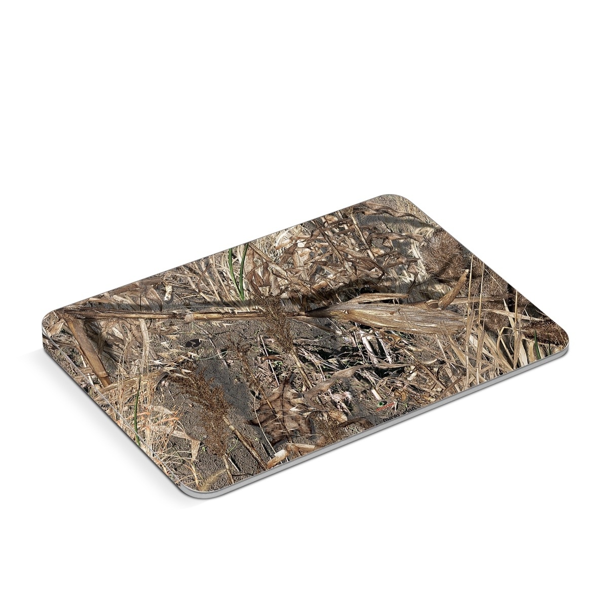 Apple Magic Trackpad Skin design of Soil, Plant, with black, gray, green, red colors