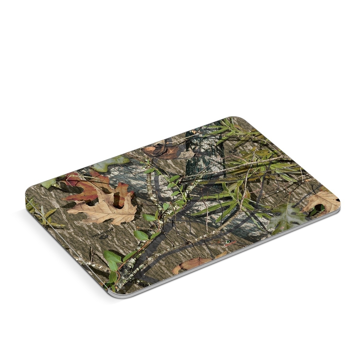 Apple Magic Trackpad Skin design of Camouflage, Military camouflage, Tree, Plant, Leaf, Design, Adaptation, Branch, Pattern, Trunk, with black, green, gray, red colors