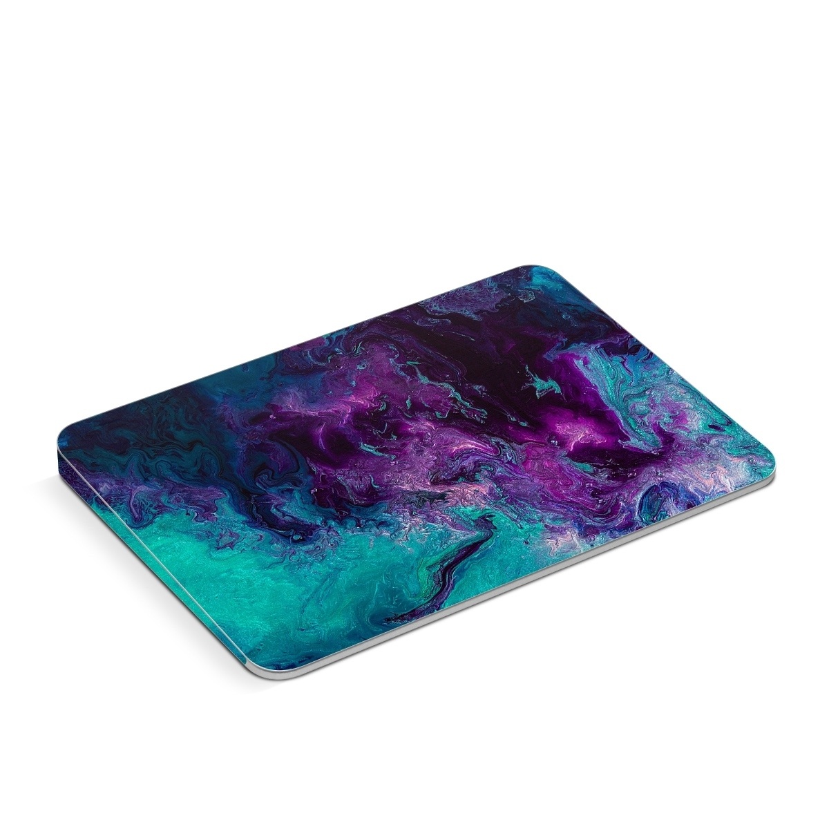 Apple Magic Trackpad Skin design of Blue, Purple, Violet, Water, Turquoise, Aqua, Pink, Magenta, Teal, Electric blue, with blue, purple, black colors