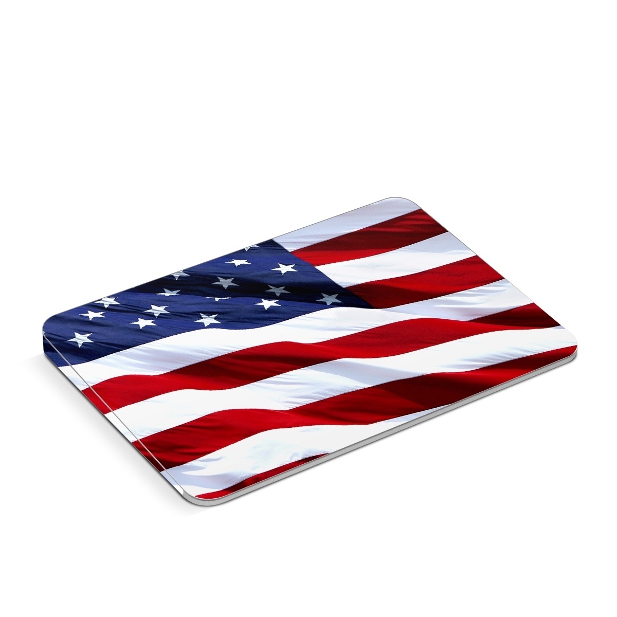 Apple Magic Trackpad Skin design of Flag, Flag of the united states, Flag Day (USA), Veterans day, Memorial day, Holiday, Independence day, Event, with red, blue, white colors
