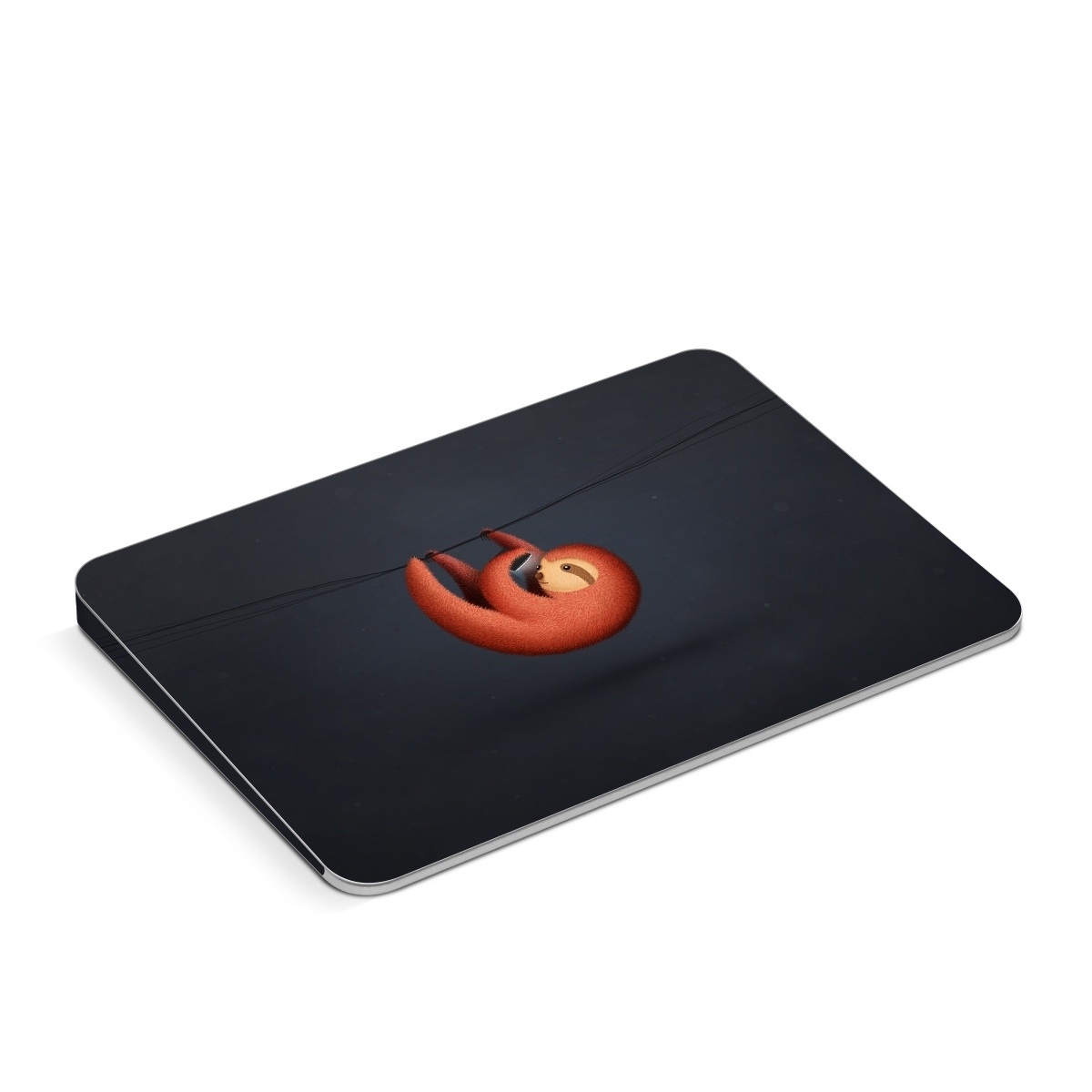 Apple Magic Trackpad Skin design of Orange, Still life photography, Logo, Graphics, with black, orange, brown, gray colors