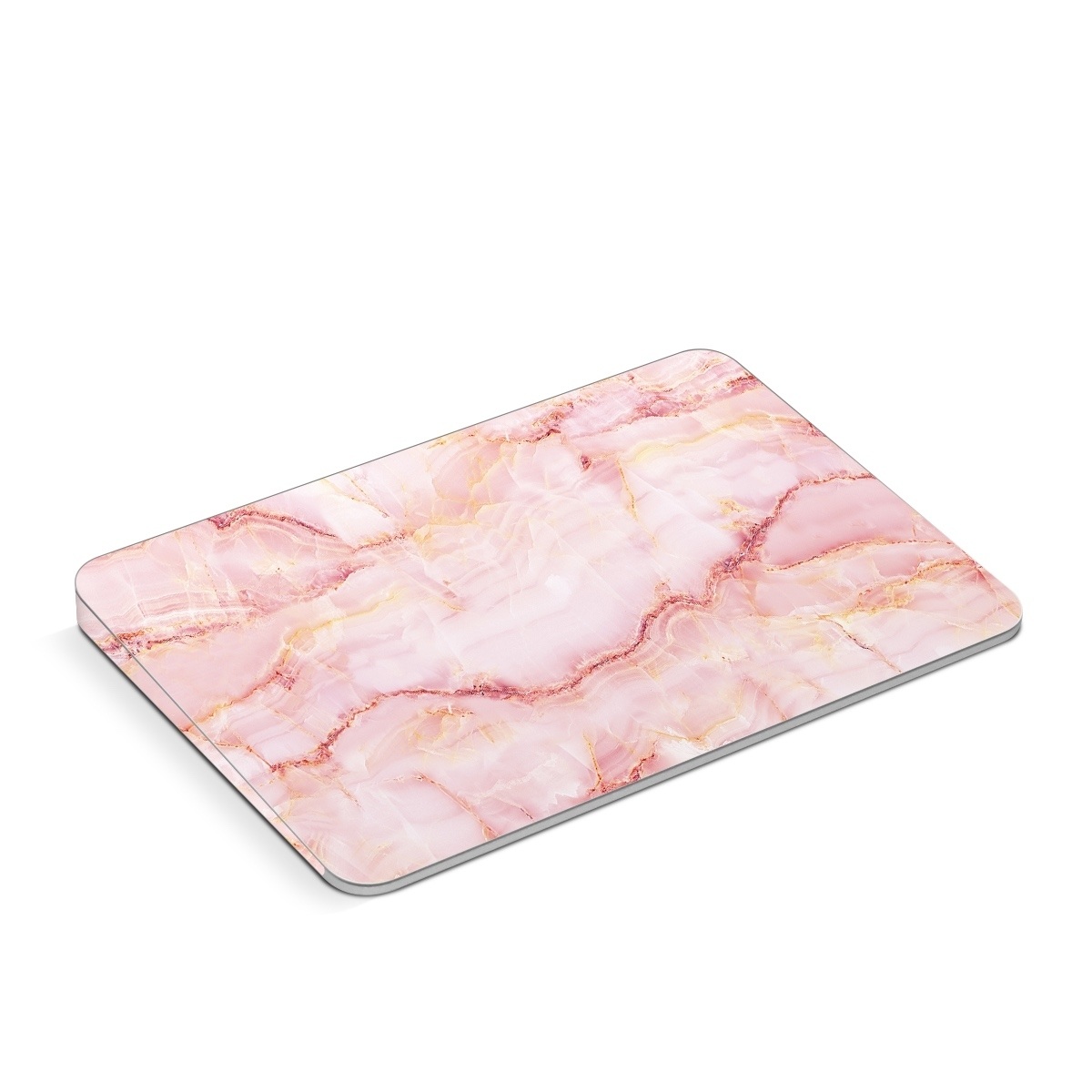 Apple Magic Trackpad Skin design of Pink, Peach, with white, pink, red, yellow, orange colors
