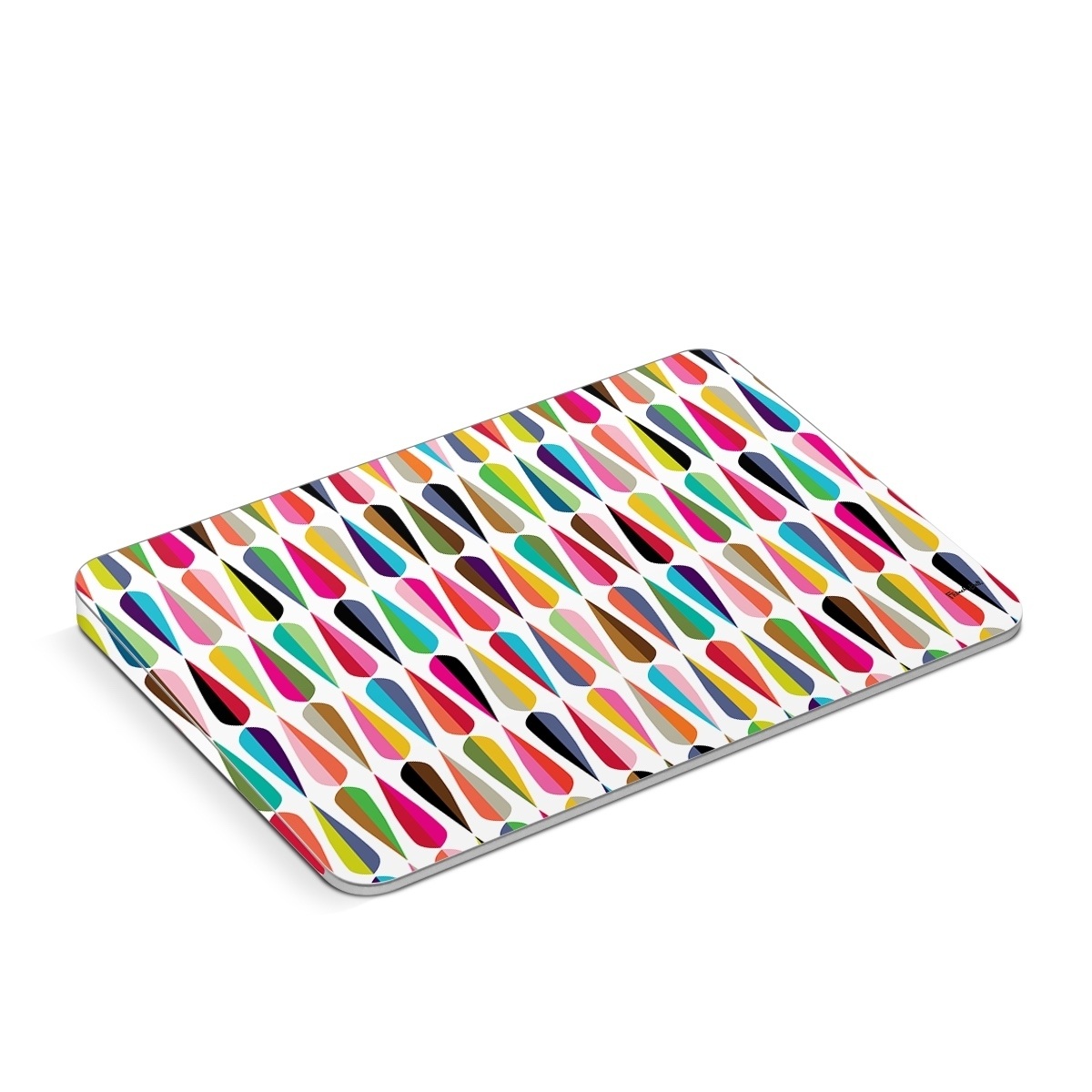 Apple Magic Trackpad Skin design of Colorfulness, Font, Pink, Magenta, Material property, Art, Symmetry, Circle, Pattern, Tints and shades, with white, blue, pink, purple, orange, red, yellow, green, purple colors