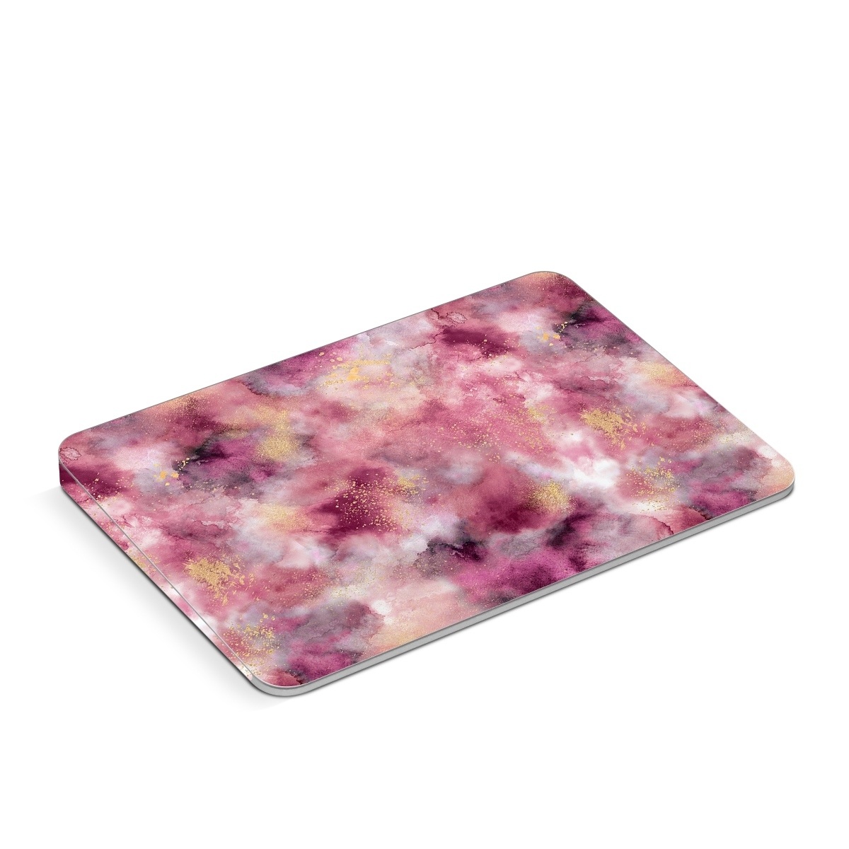 Apple Magic Trackpad Skin design of Purple, Pink, Magenta, Pattern, Plant, Art, Flower, Peach, Event, Petal, with white, black, red, purple, yellow, pink colors